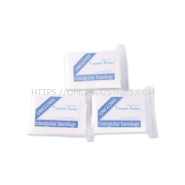 Triangular Bandage Bandages and Tapes Medical Supplies Selangor, Klang, Malaysia Industrial Hygiene Control Solutions | QMG INDUSTRIES SDN BHD