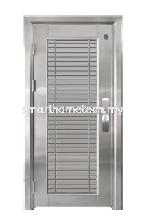 NES Full Stainless Steel Security Door-Full PLate SECURITY DOOR Melaka, Malaysia Supplier, Supply, Supplies, Installation | SmartHome Technology Solution