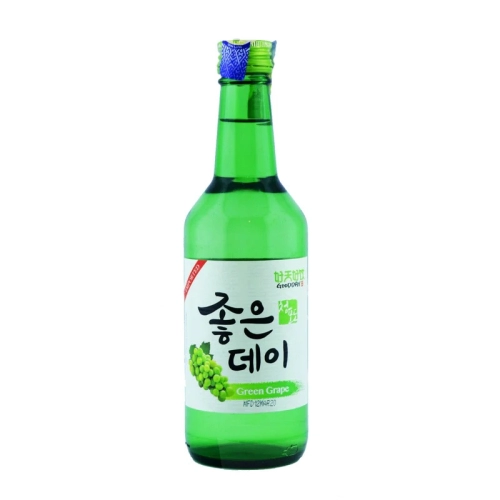 Good Day Soju Green Grape Flavour 360ml (Non-Halal)