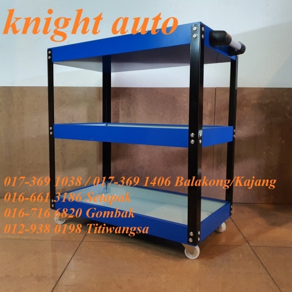 3 Layer Service Cart Tools Trolley ID33258 ID33289 ID33290 ID33219 Cabinet Tool Cart Tool Storage & Tool Boxes Selangor, Malaysia, Kuala Lumpur (KL), Seri Kembangan, Setapak, Kajang Supplier, Suppliers, Supply, Supplies | Knight Auto Sdn Bhd