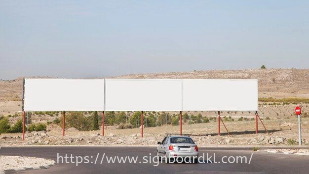 WHAT IS THE FUNCTION OF THE PROJECT SIGNBOARD?