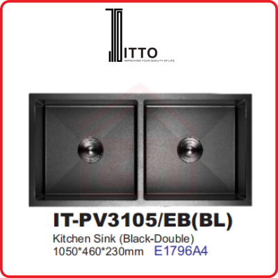 ITTO PVD EMBOSSED TECHNOLOGY IT-PV3105/EB(BL)