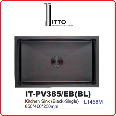 ITTO PVD EMBOSSED TECHNOLOGY IT-PV385/EB(BL)