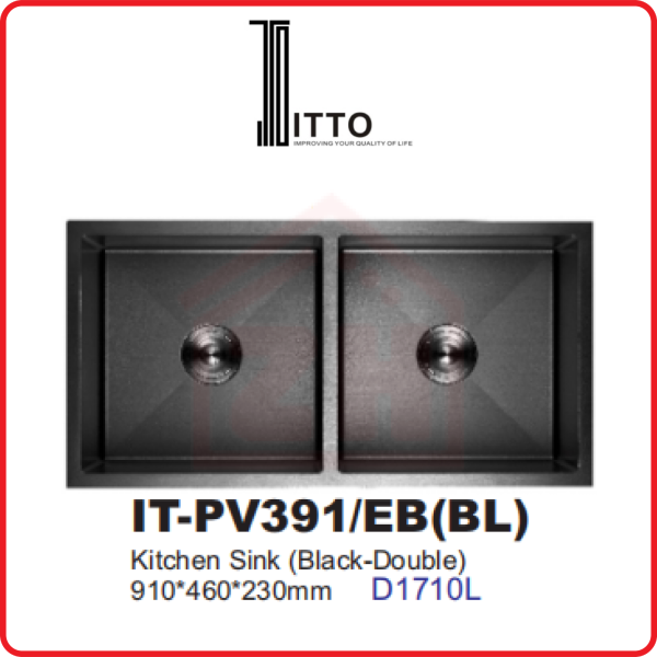 ITTO PVD EMBOSSED TECHNOLOGY IT-PV391/EB(BL) ITTO PVD EMBOSSED TECHNOLOGY KITCHEN SINK KITCHEN APPLIANCES Johor Bahru (JB), Kulai, Malaysia Supplier, Suppliers, Supply, Supplies | Zhin Heng Hardware & Trading Sdn Bhd
