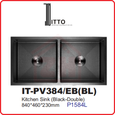 ITTO PVD EMBOSSED TECHNOLOGY IT-PV384/EB(BL)