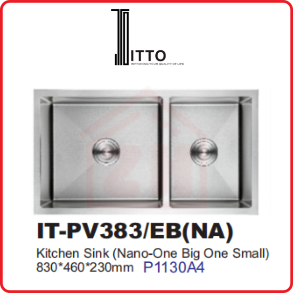 ITTO PVD Embossed Technology IT-PV383/EB(NA) ITTO PVD EMBOSSED TECHNOLOGY KITCHEN SINK KITCHEN APPLIANCES Johor Bahru (JB), Kulai, Malaysia Supplier, Suppliers, Supply, Supplies | Zhin Heng Hardware & Trading Sdn Bhd