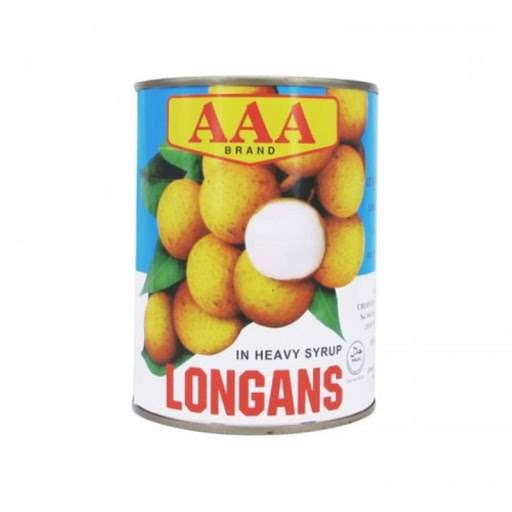 AAA Brand Longan In Heavy Syrup 567g