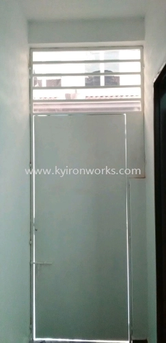 Mild Steel Full Metal Plate Door 