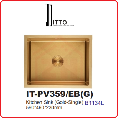 ITTO PVD Embossed Technology IT-PV359/EB(G)