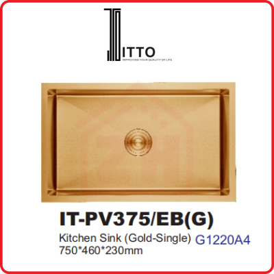 ITTO PVD Embossed Technology IT-PV375/EB(G)