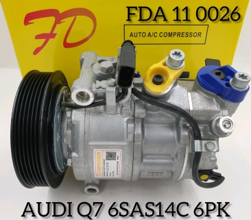FDA11 0026 AUDI Q7 2015 6PK 6SEU14C Compressor New