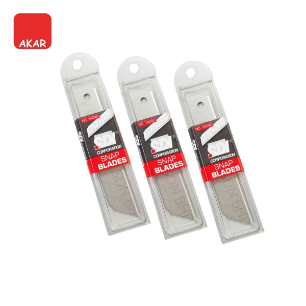 SDI 5pcs 18mm Cutter Knife Blades Knife / Cutter Desktop Stationery Selangor, Malaysia, Kuala Lumpur (KL), Semenyih Supplier, Suppliers, Supply, Supplies | V CAN (1999) SDN BHD