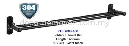 BRAND: ROME (RTB408B-600) Towel Bar Bathroom Accessories Selangor, Malaysia, Kuala Lumpur (KL), Kajang Supplier, Suppliers, Supply, Supplies | DE'BATHE MAVEN