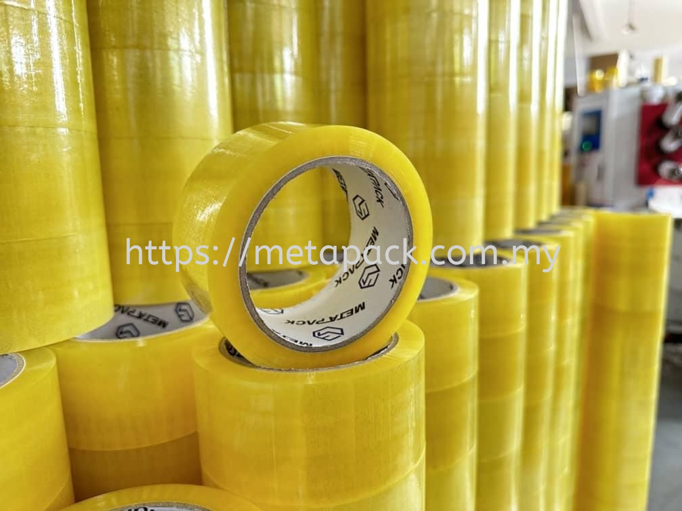 18mm x 35m x 40mic | 24mm x 35m x 40mic | 48mm x 80m x 40mic x 45 mic | 50mm x 300m x 40mic | adhesive tape | logistic tape | tape for warehouse | tape for parcel | opp tape for carton sealing | opp tape for shipping | parit bakar
