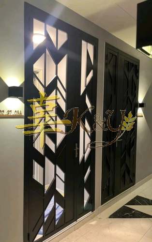 Mild Steel Steel/Metal Plate Folding Door 