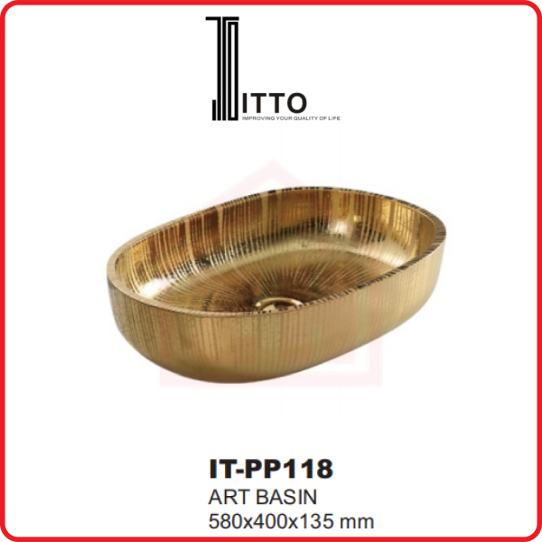 ITTO Art Basin IT-PP118 ITTO WASH BASIN WASH BASIN BATHROOM Johor Bahru (JB), Kulai, Malaysia Supplier, Suppliers, Supply, Supplies | Zhin Heng Hardware & Trading Sdn Bhd