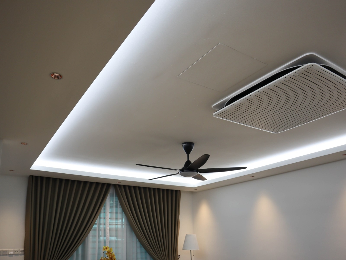 Modern Ceiling Design- Interior Design - SD Renovation - Pasir Gudang, Johor Bahru Residential Design Carpentry Work - Customize Carpentry Work Johor Bahru (JB), Gelang Patah, Malaysia Services | SD Renovation & Design Sdn Bhd