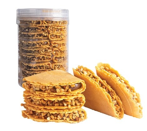 R67 Nyonya Kapit Chocolate Almond Symphony Cookies Chinese New Year Cookies Malaysia, Selangor, Kuala Lumpur (KL), Shah Alam, Petaling Jaya (PJ) Supplier, Manufacturer, Supply, Supplies | Milky Way Food Industries Sdn Bhd