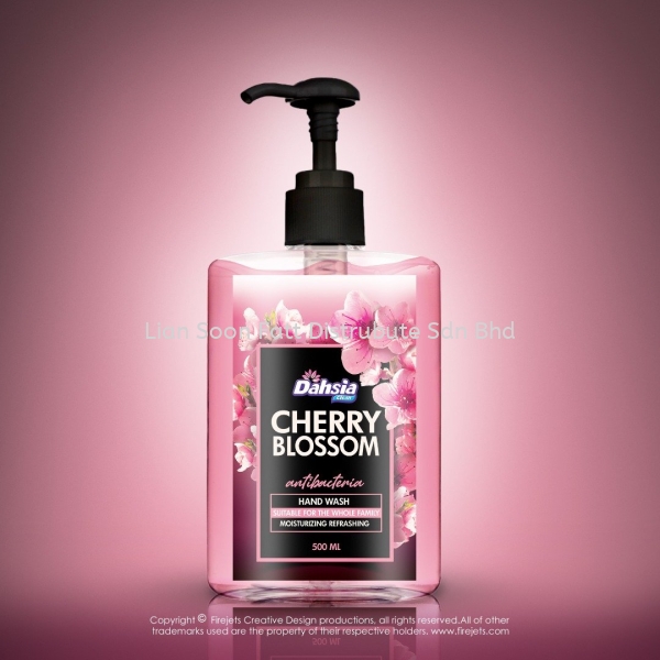 Dahsia 500ml Cherry Blossom Hand Wash (AntiBacterial) Personal Care Personal Care Perak, Malaysia, Ipoh Supplier, Wholesaler, Distributor, Supplies | LIAN SOON FATT DISTRIBUTE SDN BHD