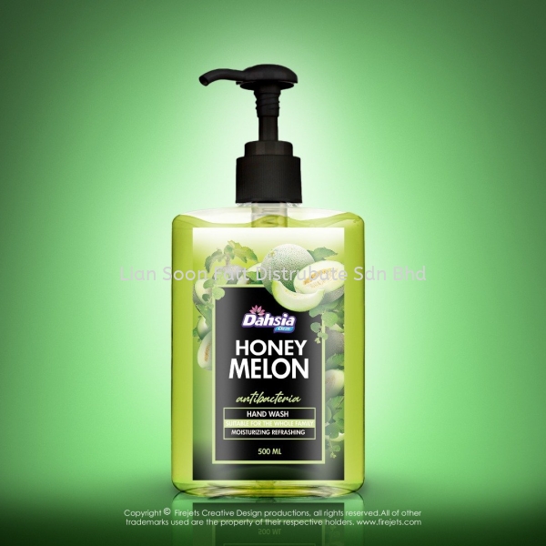 Dahsia 500ml Honey Melon Hand Wash (AntiBacterial Personal Care Personal Care Perak, Malaysia, Ipoh Supplier, Wholesaler, Distributor, Supplies | LIAN SOON FATT DISTRIBUTE SDN BHD