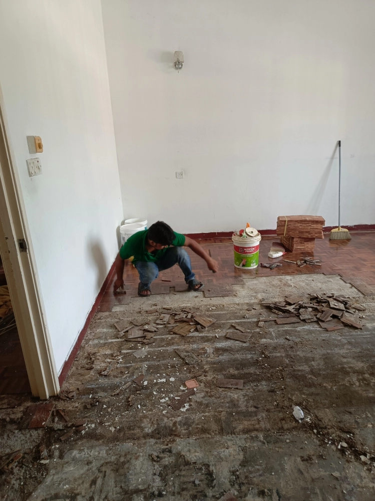 Parquet Installation at Jalan Sepah Puteri 5/4