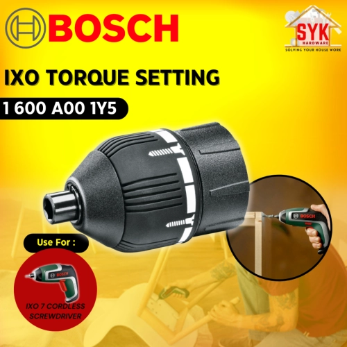 SYK Bosch IXO Torque Setting Adapter IXO 7 Cordless Screwdriver Machine Adapter Accessories 1 600 A00 1Y5