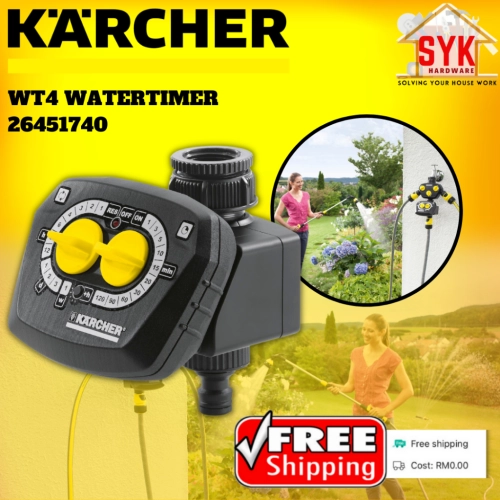 SYK Free Shipping Karcher 26451740 WT4 Water Timer Outdoor Gardening Tools Watering Timer Frequency System