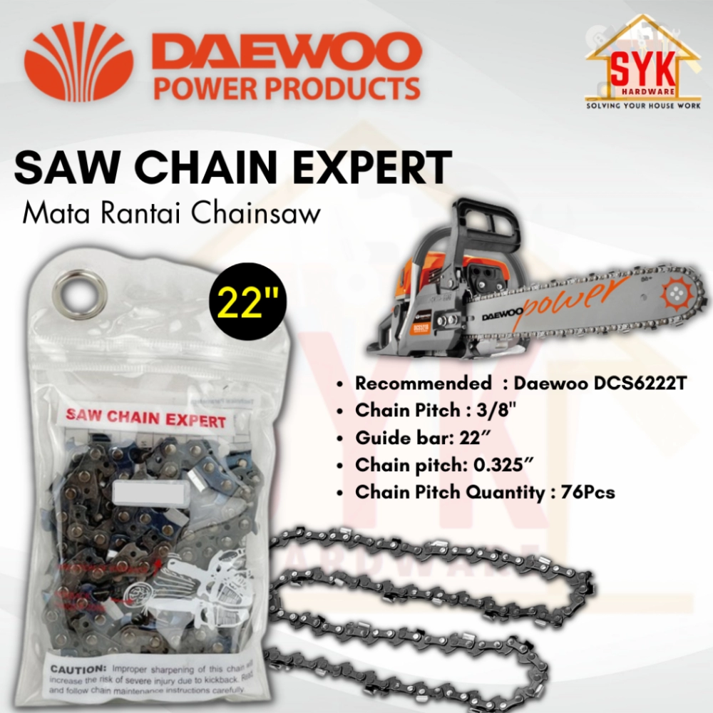 Saw Chain 6222T -22"