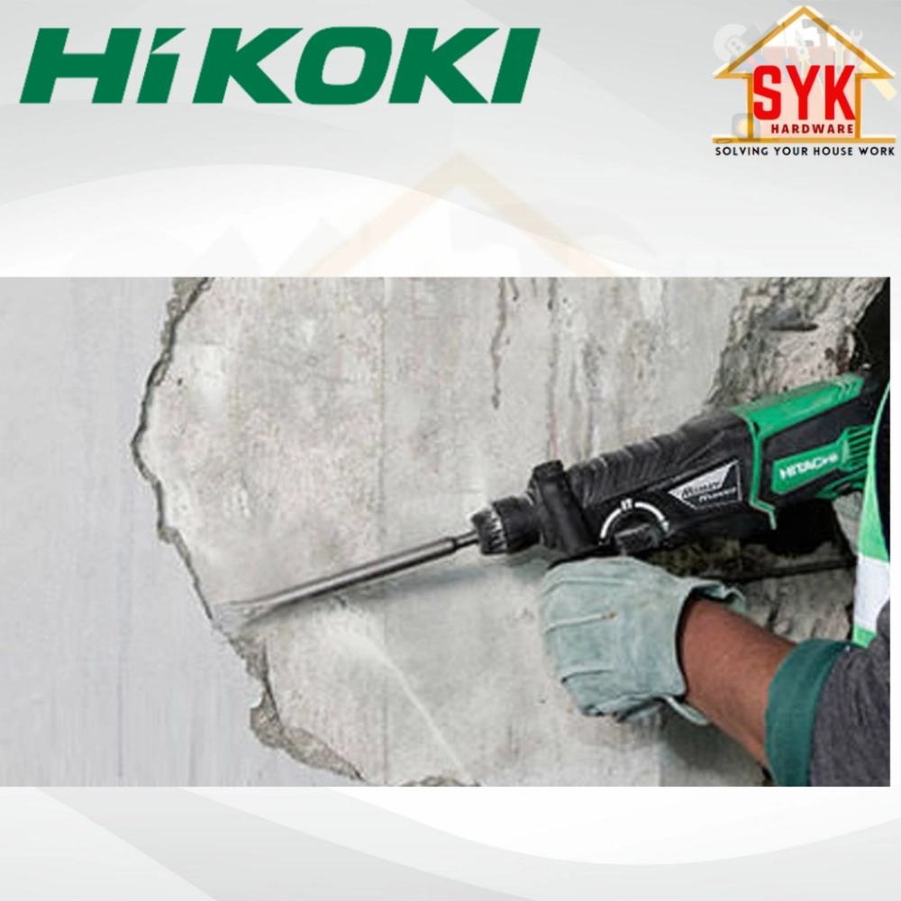 SYK Hikoki 401345 SDS Max Bull Point Chisel 300mm Max Bit Type Concrete ...
