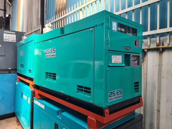 Used Denyo DCA-25ESK-DA Generator Set Used Generator Set for Sale Johor Bahru (JB), Malaysia, Selangor, Kuala Lumpur (KL), Masai, Shah Alam Rental, Supplier | Megah Machinery