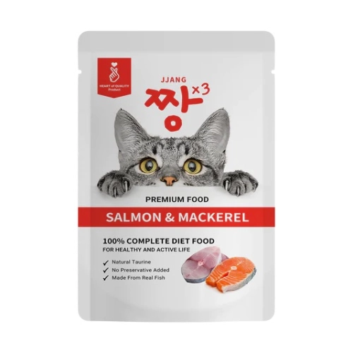 Jjang Premium Food Salmon & Mackerel 70g