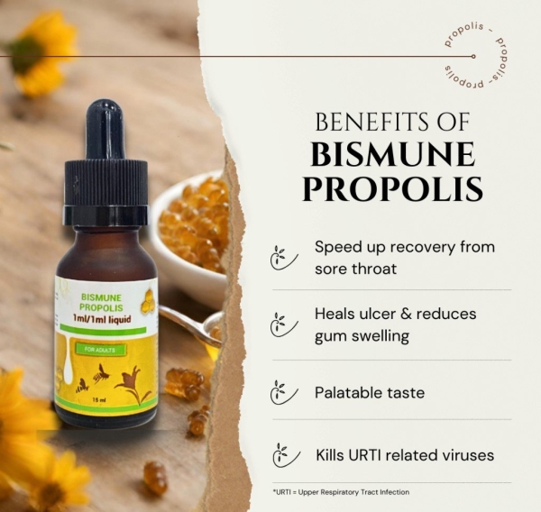 Bismune Propolis 15ml Others Kuala Lumpur (KL), Malaysia, Selangor, Singapore Supplier, Suppliers, Supply, Supplies | Rainbow Meditech Sdn Bhd