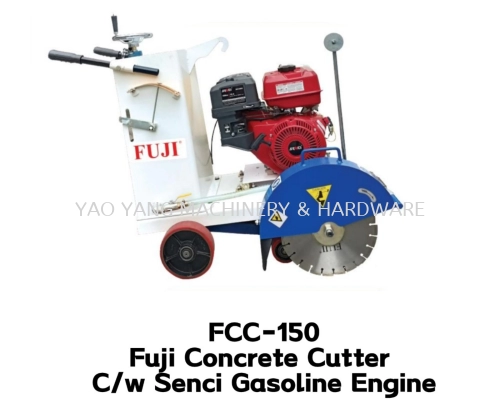 FCC-150 Fuji Concrete Cutter Senci Gasoline Engine