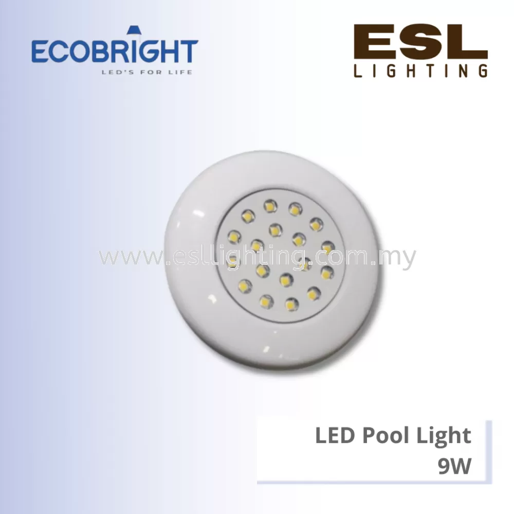 ECOBRIGHT LED Pool Light PC RGB 9W- EB-PL125 IP68