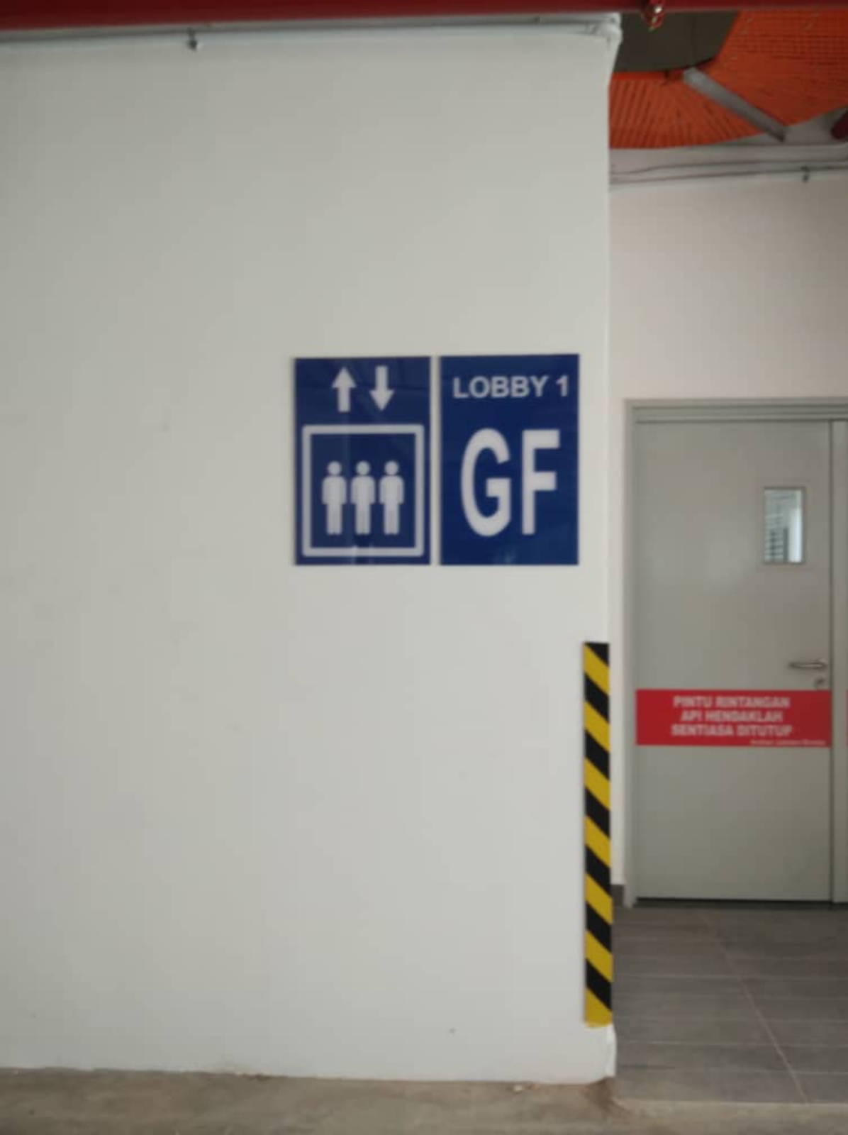 Car Park Signage/Lift Lobby Signage/Direction Signage Bangi Selangor