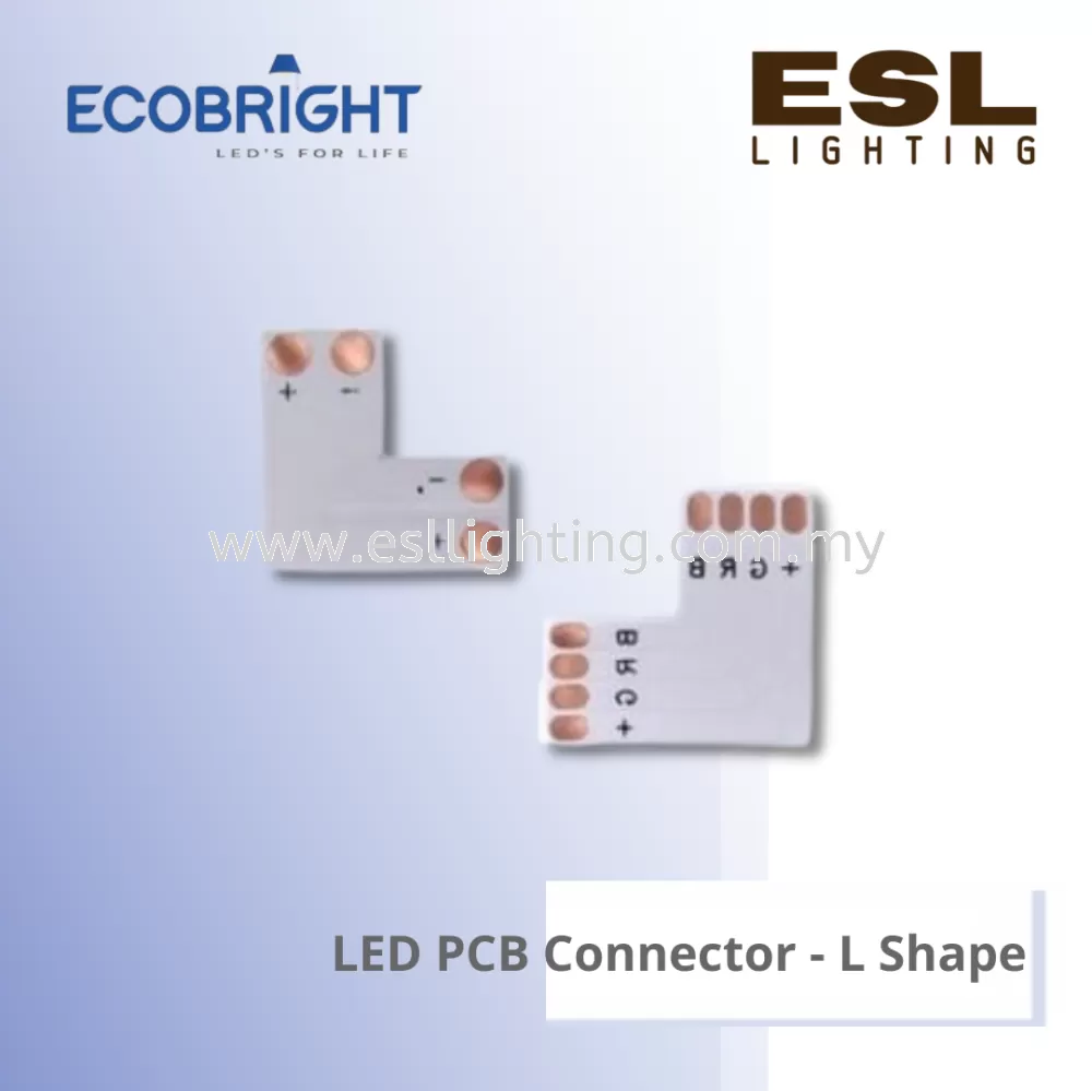 ECOBRIGHT LED PCB Connector - L Shape 