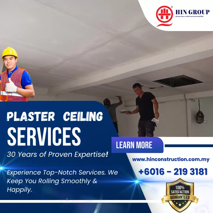  Plaster Ceiling With 12month Warranty In Kajang Semenyih Now