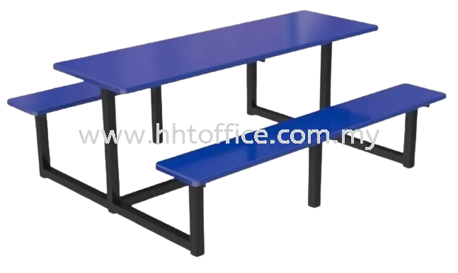 C6S- 6 Seater Fibre Glass Canteen Table Set