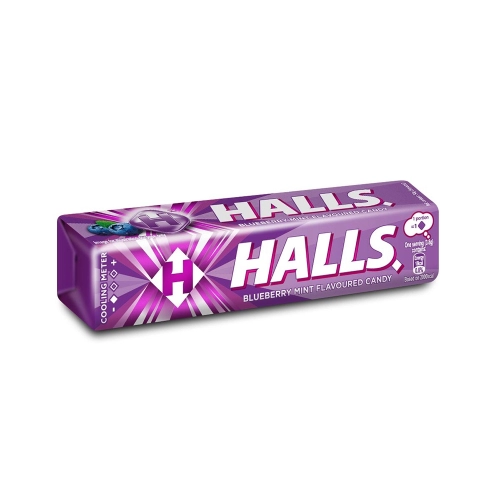 Halls Blueberry Candy 34g