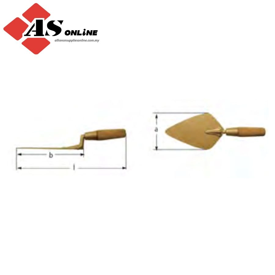 AMPCO Bricklayer’s Trowel 130x215 / Model: NM1428