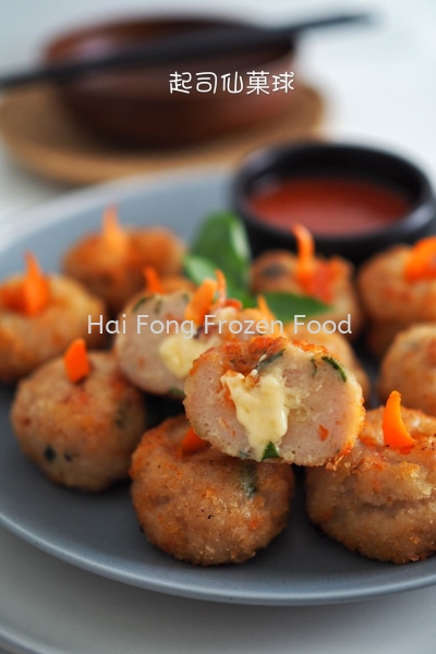 Breadcrumbs with Cheese Filling Chicken Ball Hot Combination Kuala Lumpur (KL), Malaysia, Selangor Supplier, Suppliers, Supply, Supplies | Hai Fong Frozen Food Sdn Bhd