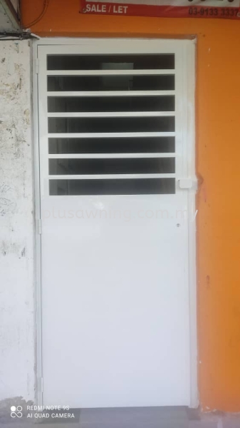 SWING DOOR GRILL @JALAN PANDAN JAYA 3/2, TAMAN PANDAN JAYA, AMPANG, KUALA LUMPUR  Grill Door Selangor, Malaysia, Kuala Lumpur (KL), Cheras Contractor, Service | Plus Awning & Iron Sdn Bhd