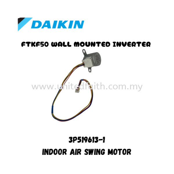 Daikin Air Swing Motor Ftkf50 Inverter Daikin /Acson / York Spare Parts Selangor, Malaysia, Kuala Lumpur (KL), Singapore, Puchong, Petaling Jaya (PJ), Pandan Jaya Supplier, Suppliers, Supply, Supplies | United Faith Sdn Bhd