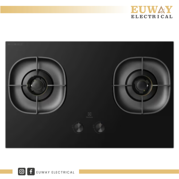 ELECTROLUX 80CM 2 BURNERS BUILT-IN GAS HOB EHG8241GE Gas Hob Cooker Hob Perak, Malaysia, Ipoh Supplier, Suppliers, Supply, Supplies | EUWAY ELECTRICAL (M) SDN BHD