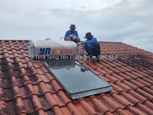 Menglembu, Ipoh DISMANTLE OLD SOLAR HOT WATER SYSTEM Perak, Malaysia, Ipoh Supplier, Suppliers, Supply, Supplies | Teck Seng Hin Electric Co. Sdn Bhd