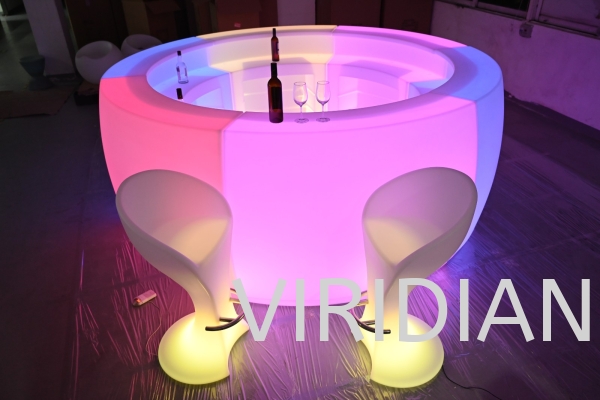 LED Bar Counter and Chair - 12 LED Furniture - Bar Counter, Table and Chair DGES Series Outdoor Furniture Kuala Lumpur (KL), Malaysia, Selangor, Setapak Supplier, Suppliers, Supply, Supplies | Viridian Technologies