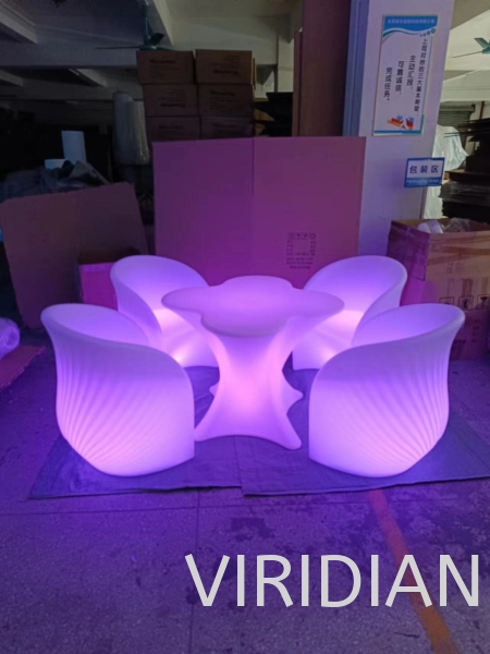 LED table and chair - 17 LED Furniture - Bar Counter, Table and Chair DGES Series Outdoor Furniture Kuala Lumpur (KL), Malaysia, Selangor, Setapak Supplier, Suppliers, Supply, Supplies | Viridian Technologies