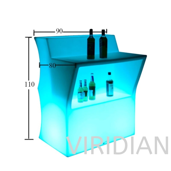 LED Bar Counter and Chair - 21 LED Furniture - Bar Counter, Table and Chair DGES Series Outdoor Furniture Kuala Lumpur (KL), Malaysia, Selangor, Setapak Supplier, Suppliers, Supply, Supplies | Viridian Technologies