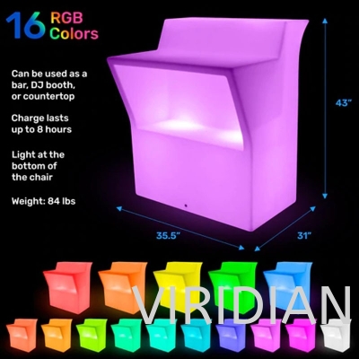 LED table and chair (54)