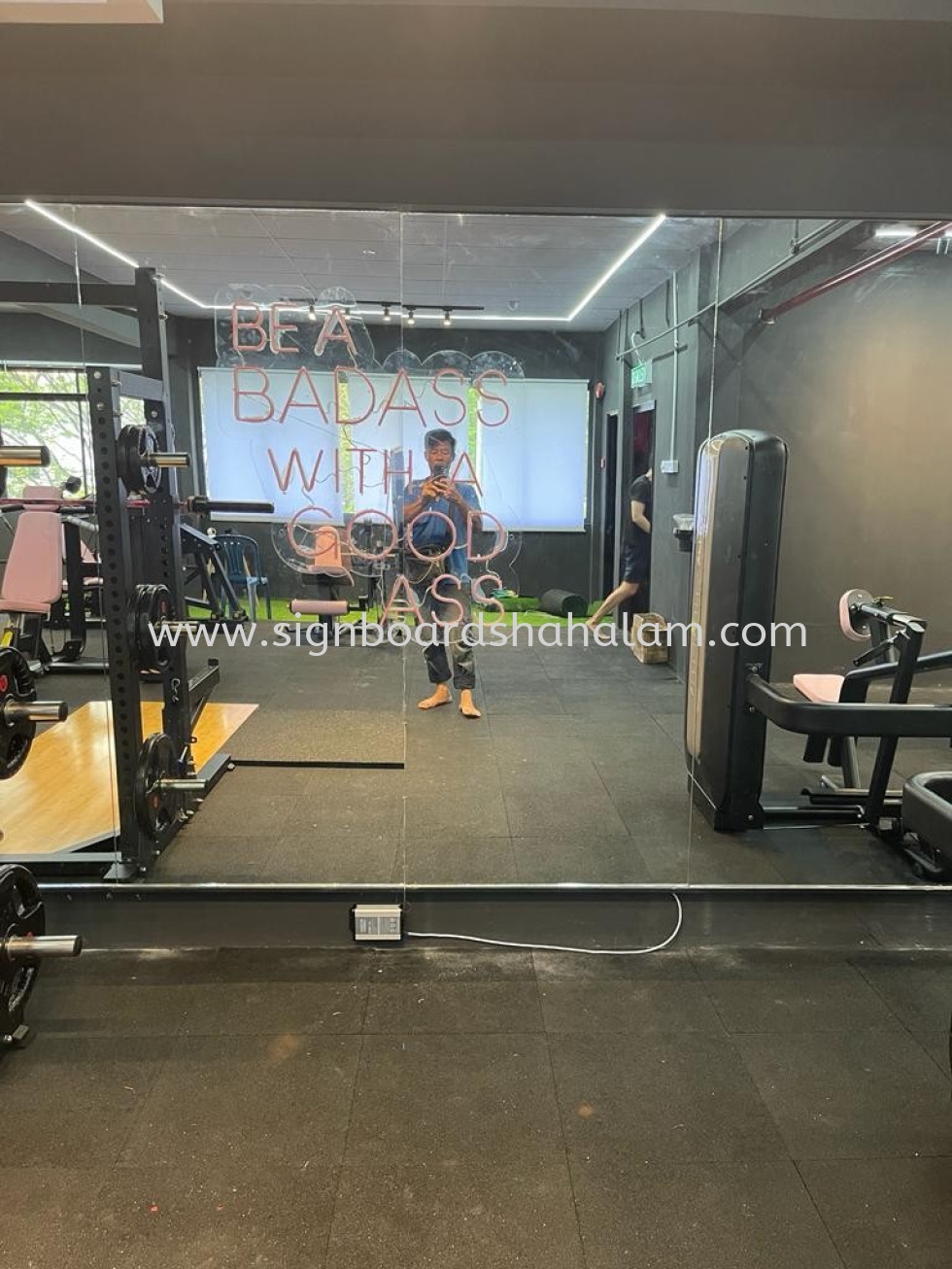 FITNESS LED NEON SIGNAGE SUPPLIER AT SELANGOR, KUALA LUMPUR (KL), AMPANG, NILAI, BANGI, BALAKONG, SEMENYIH